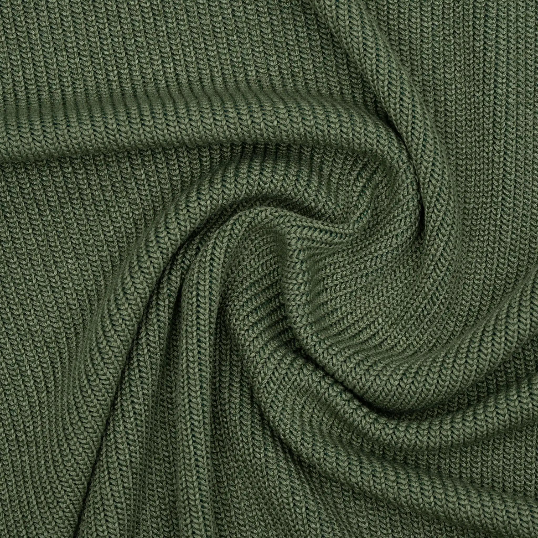 Bio Strick Hamburger Liebe Western Fairy Tales Troyer Knitty Jägergrün