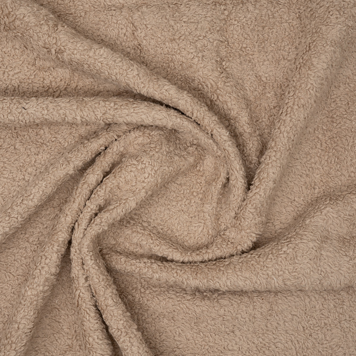 Bio Teddy Plüsch Braun 5 mm Florhöhe 320 g/m²