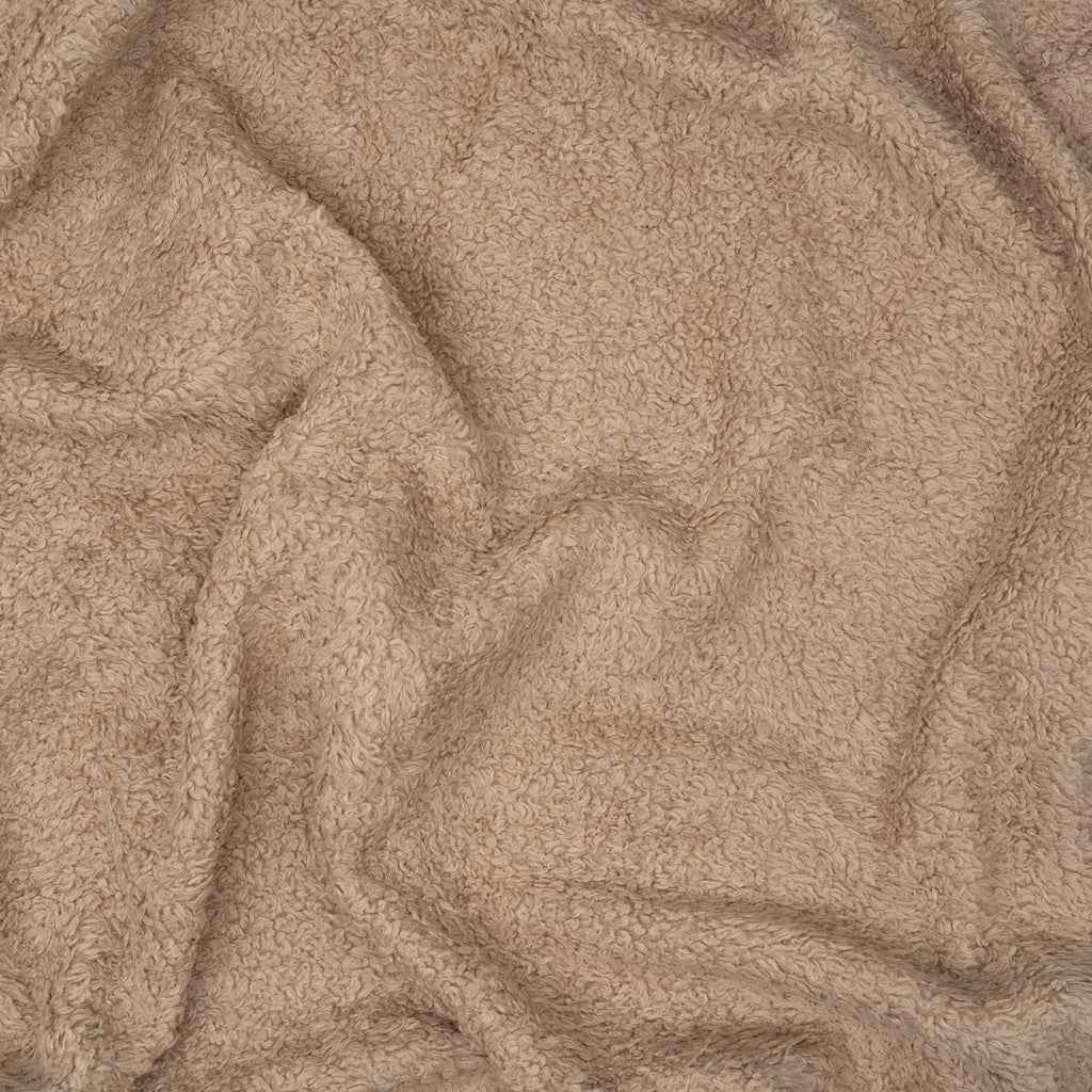 Bio Teddy Plüsch Braun 5 mm Florhöhe 320 g/m²