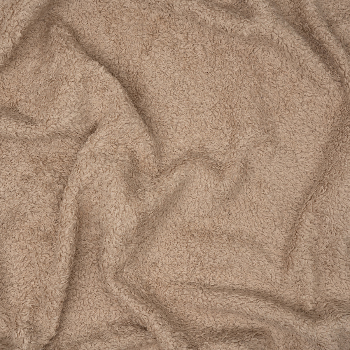 Bio Teddy Plüsch Braun 5 mm Florhöhe 320 g/m²