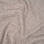 Bio Teddy Plüsch Grau 10 mm Florhöhe 330 g/m²