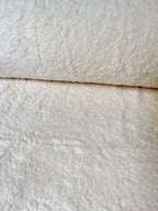 Bio Teddy Plüsch natur rohweiß