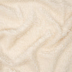 Bio Teddy Plüsch Rohweiß 10 mm Florhöhe 360 g/m²