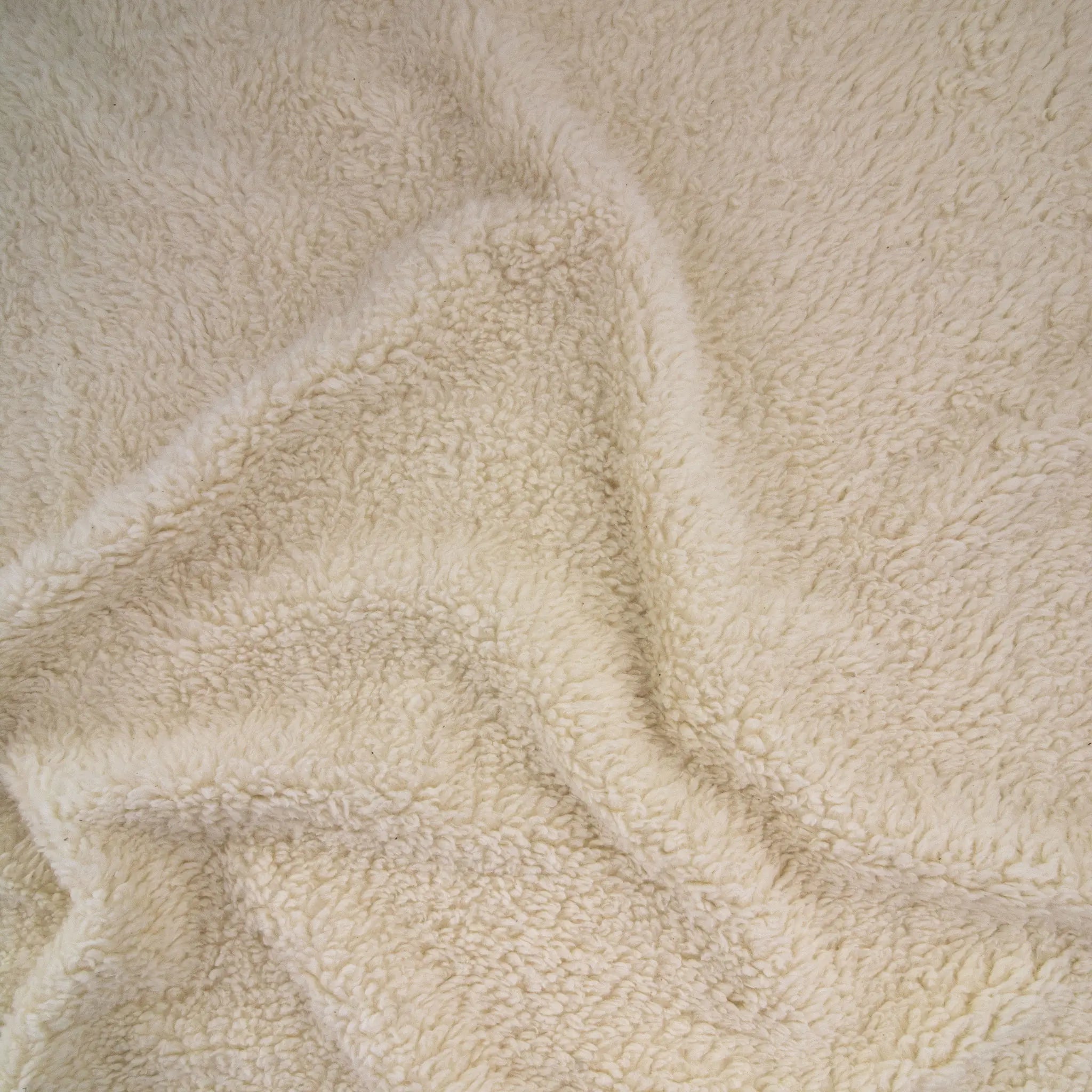 Bio Teddy Plüsch Rohweiß