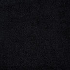 Bio Teddy Plüsch Schwarz 10 mm Florhöhe 330 g/m²