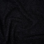 Bio Teddy Plüsch Schwarz 10 mm Florhöhe 330 g/m²