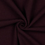 Bio Waffelstrick aubergine