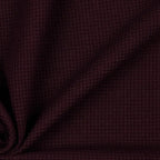 Bio Waffelstrick Aubergine | Stoffwerk