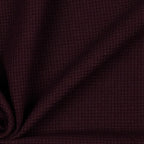 Bio Waffelstrick aubergine