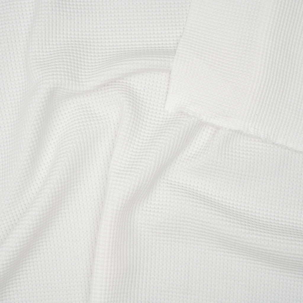 Bio Waffelstrick Ecru