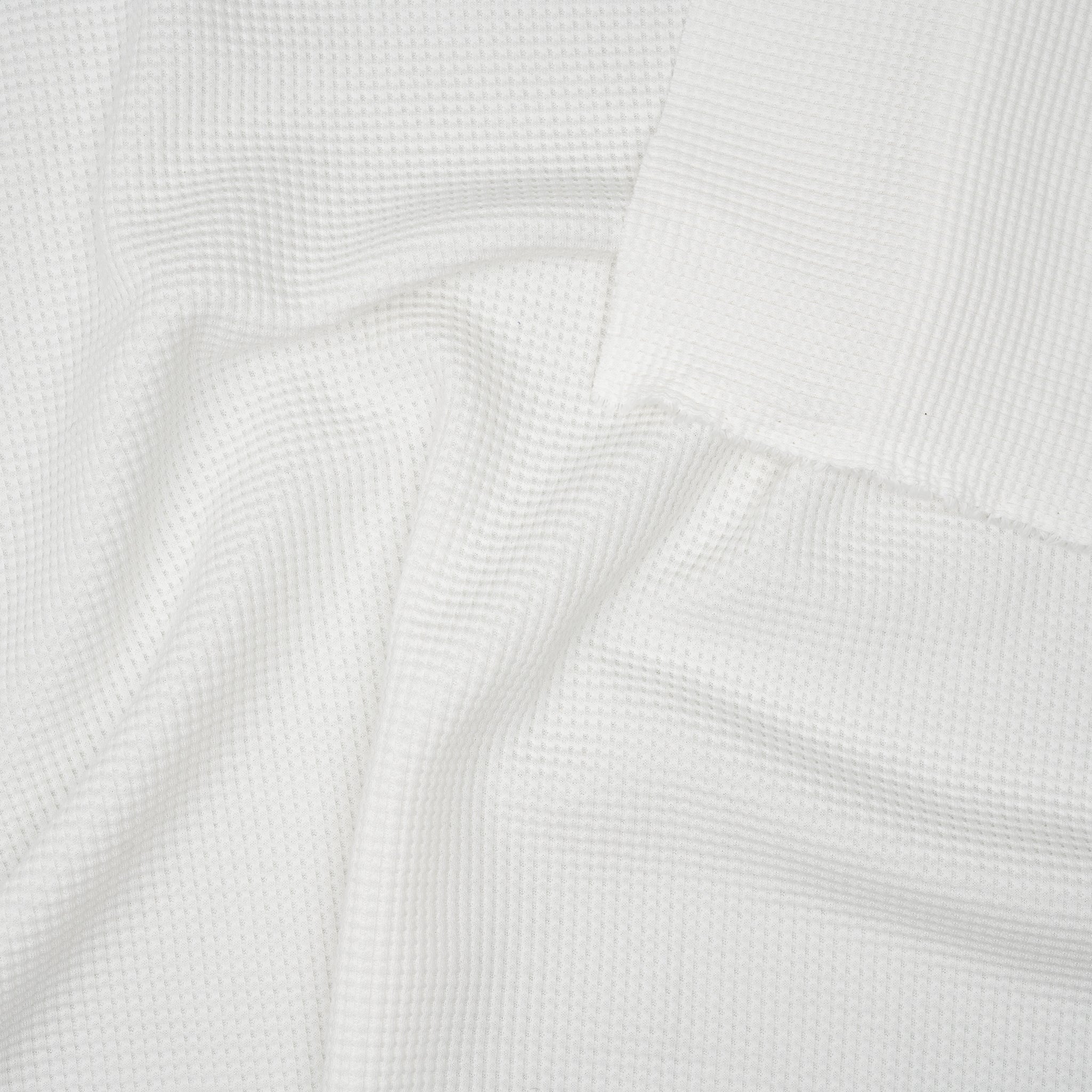 Bio Waffelstrick Ecru