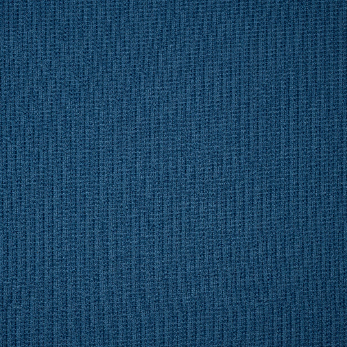Bio Waffelstrick Jeansblau