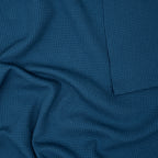 Bio Waffelstrick Jeansblau