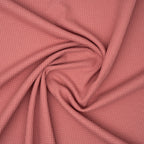 Bio Waffelstrick Kräftiges Altrosa