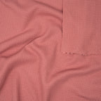 Bio Waffelstrick Kräftiges Altrosa