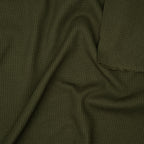 Bio Waffelstrick Schlangengrün