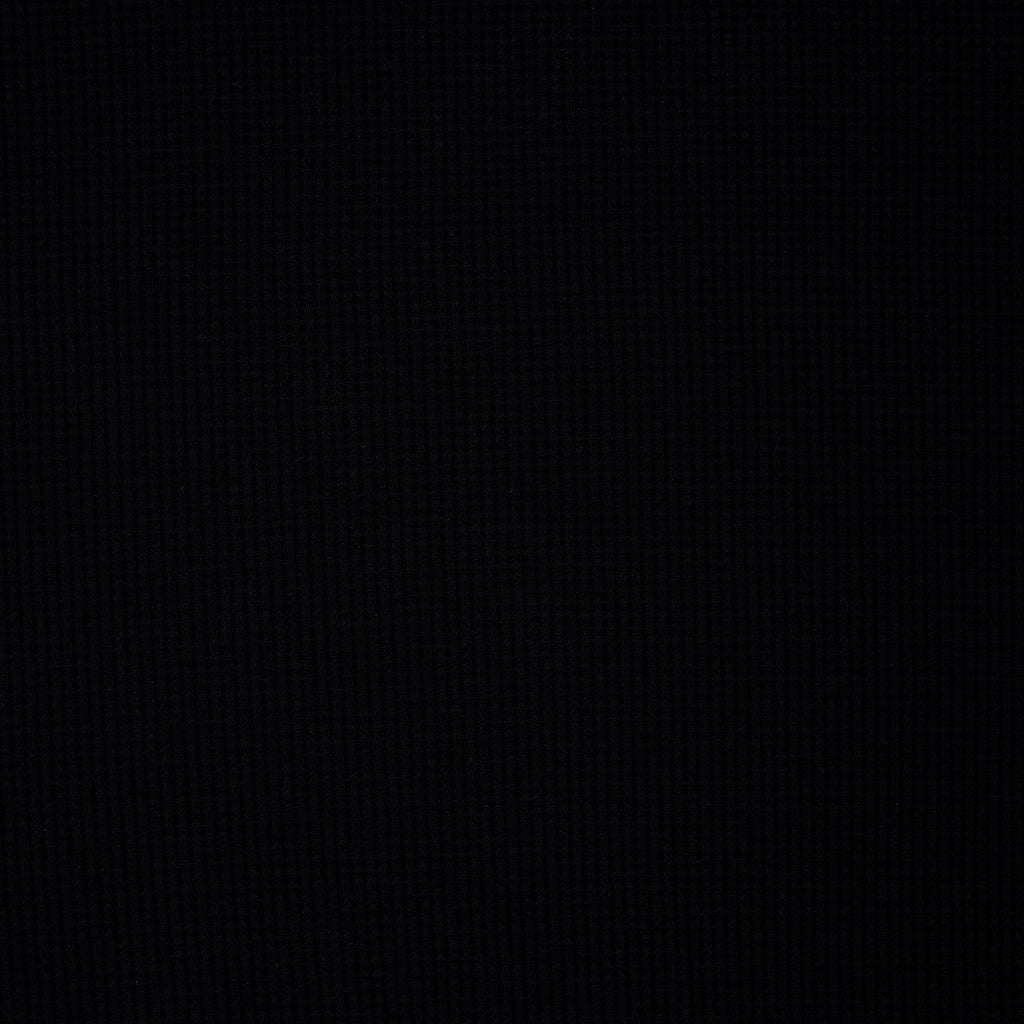 Bio Waffelstrick Schwarz