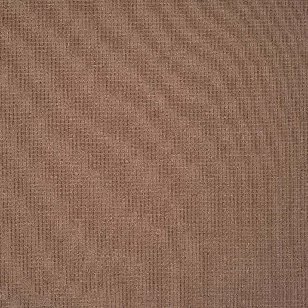 Bio Waffelstrick Taupe | Stoffwerk