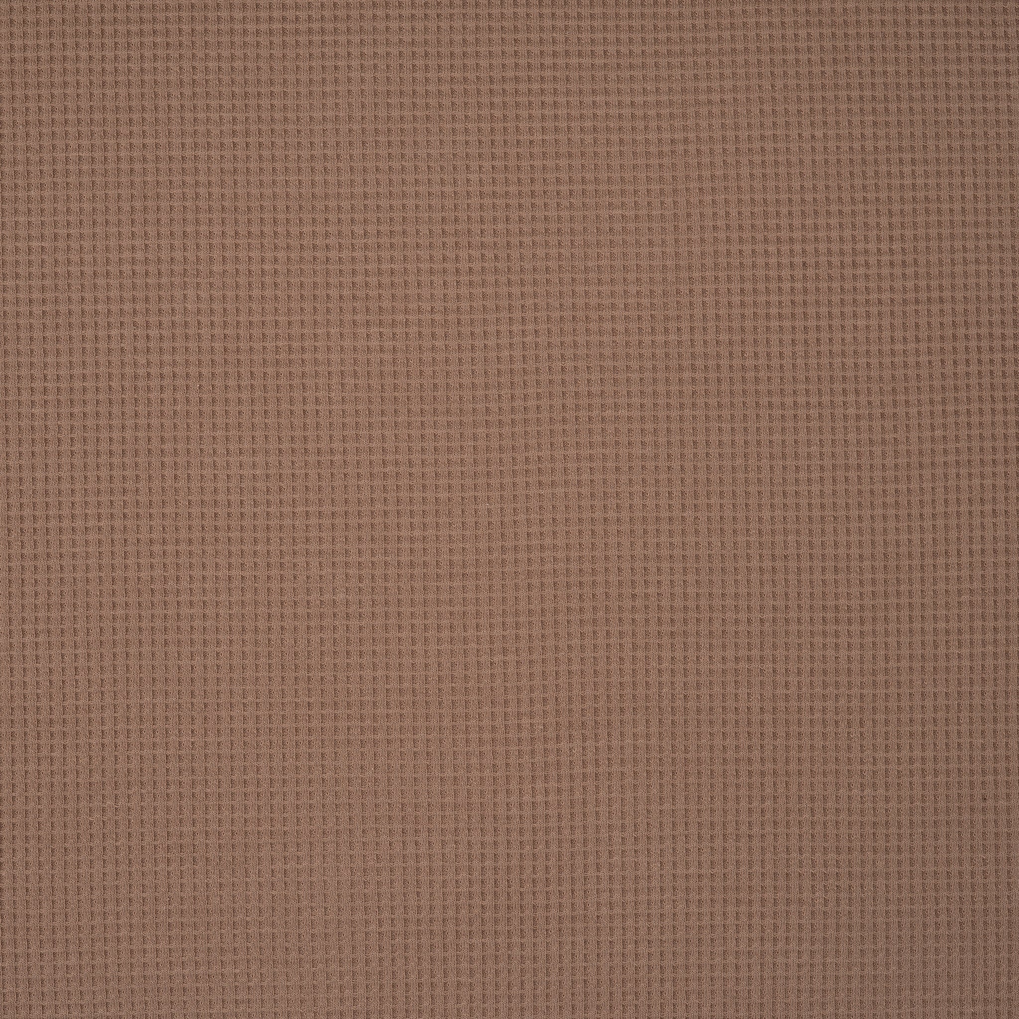 Bio Waffelstrick Taupe | Stoffwerk