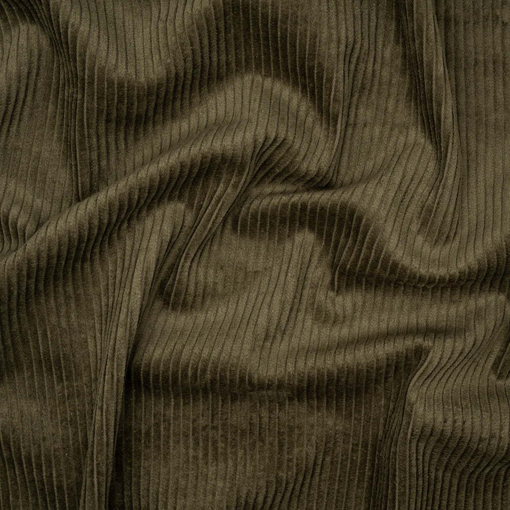 Breitcord Gewaschen Armeegrün