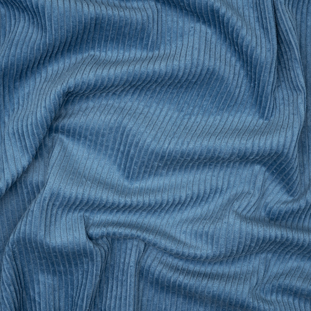 Breitcord Gewaschen Blau | Stoffwerk