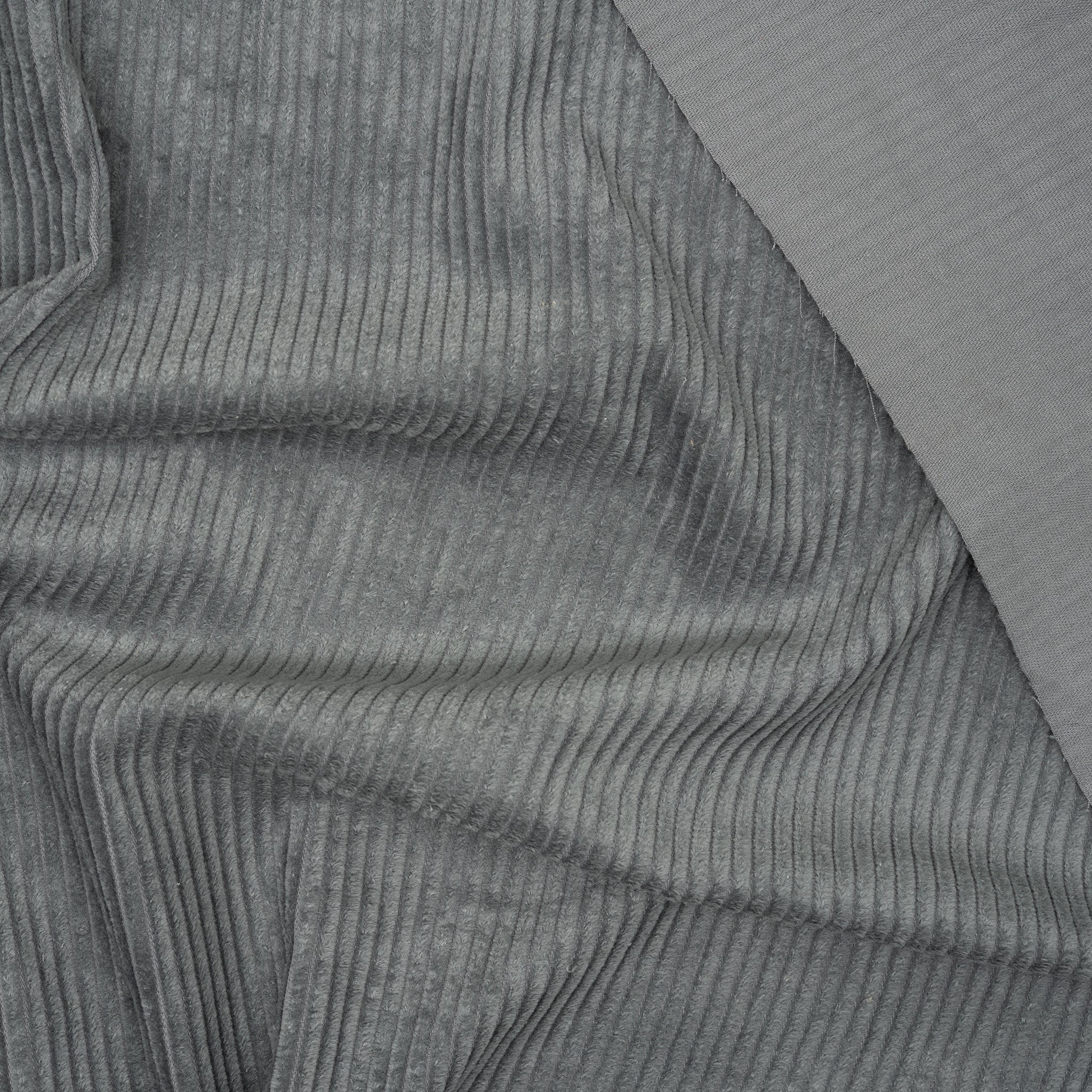 Breitcord Gewaschen Grau