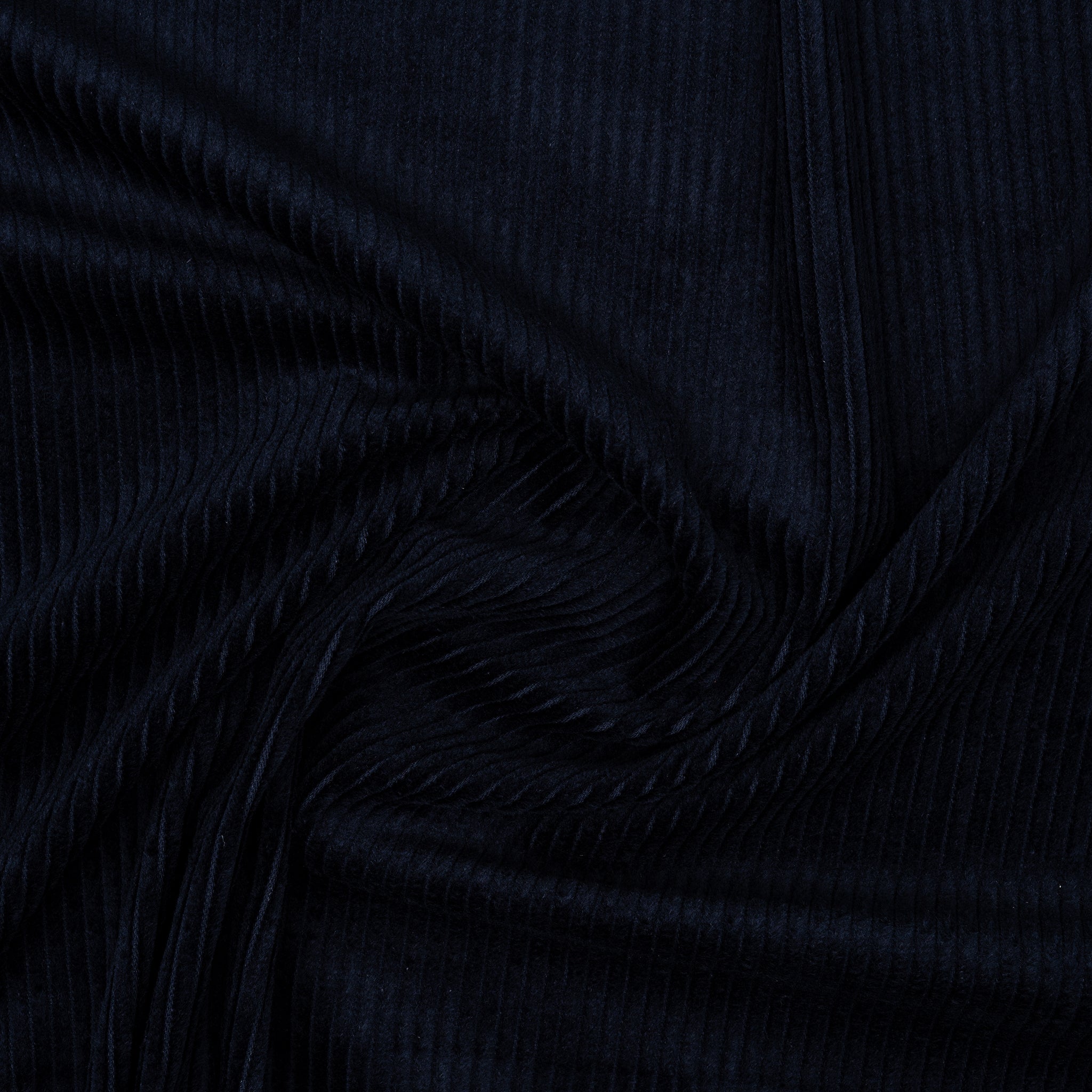 Breitcord Gewaschen Nachtblau