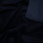 Breitcord Gewaschen Nachtblau