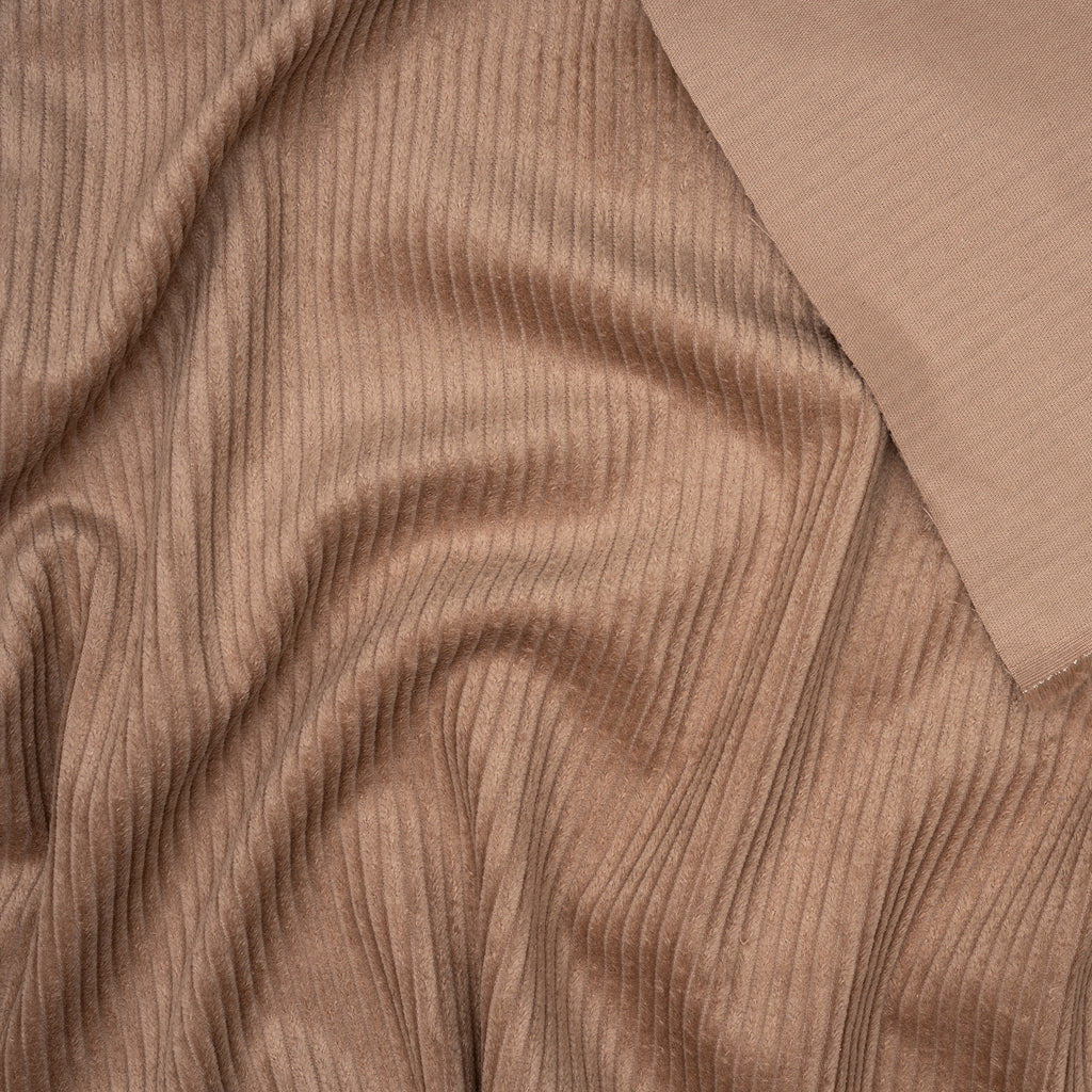 Breitcord Gewaschen Taupe | Stoffwerk