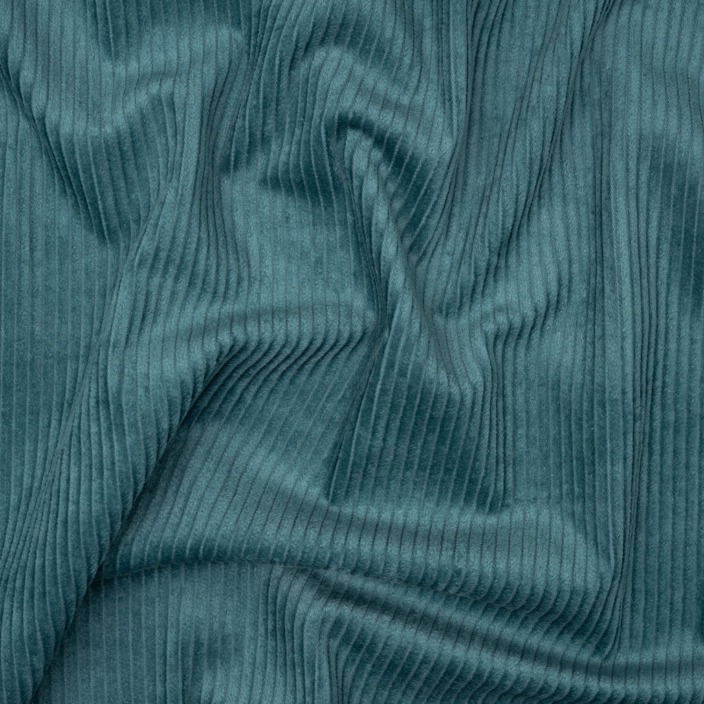 Breitcord Gewaschen Türkis | Stoffwerk