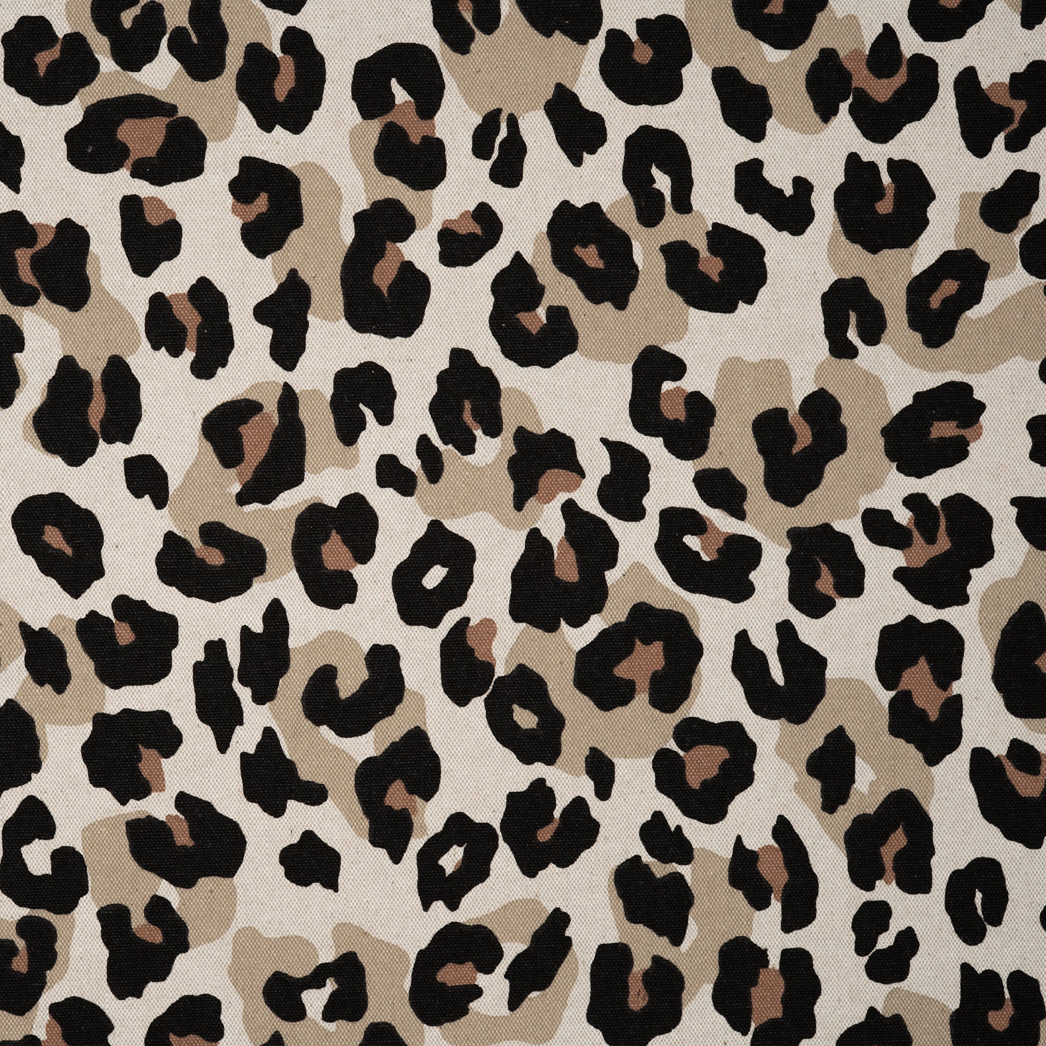 Canvas Leo Beige Schwarz