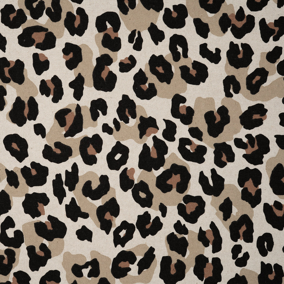 Canvas Leo Beige Schwarz