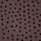 Eco Musselin Dots Mauve | Stoffwerk