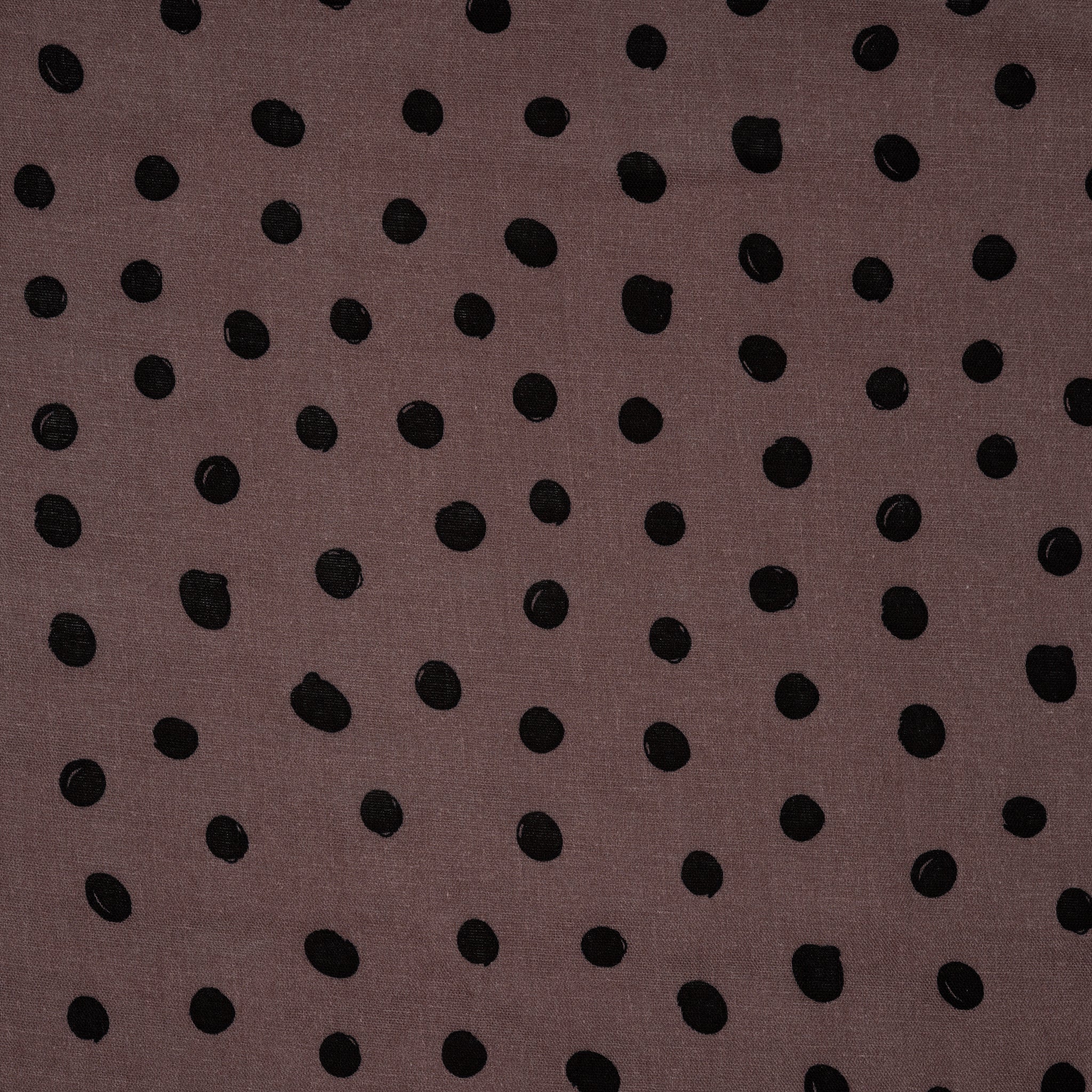 Eco Musselin Dots Mauve | Stoffwerk