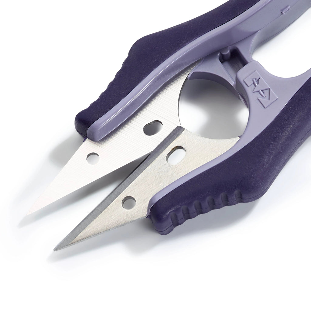 Fadenschere Professional mit Soft-Griff und Schutzkappe | Stoffwerk
