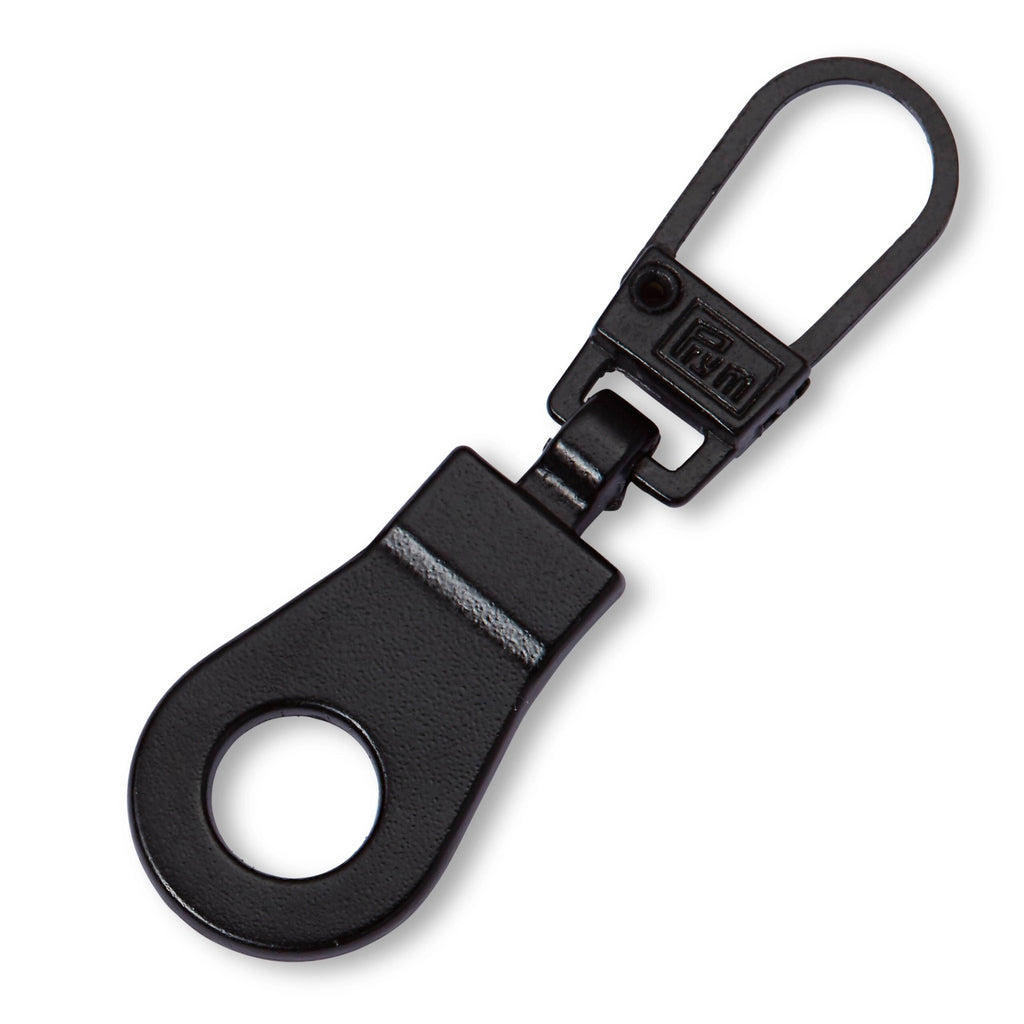 Fashion-Zipper Öse schwarz