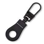Fashion-Zipper Öse schwarz