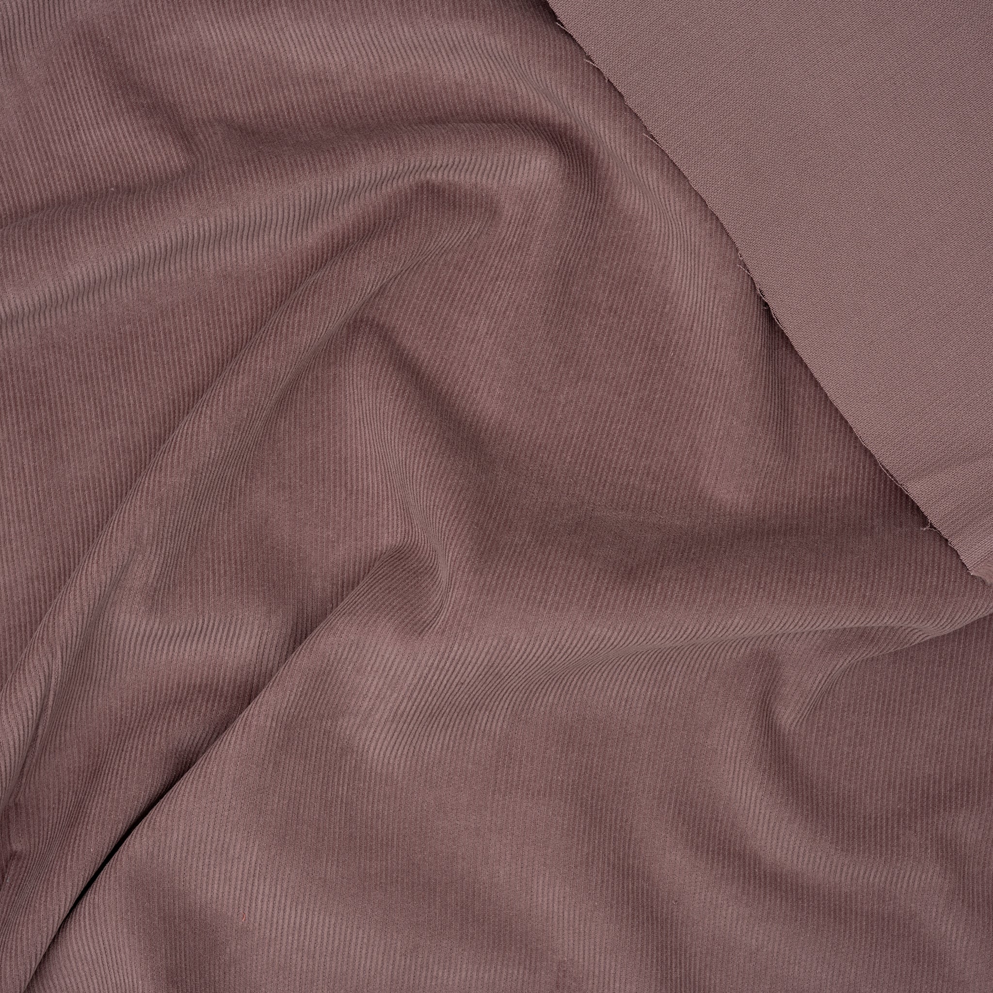 Feincord Gewaschen Mauve