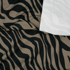 French Terry Zebra Dunkelgrün