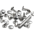 Hohlnieten silberfarbig 4-6mm | Stoffwerk