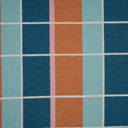 Jacquard Jersey Hamburger Liebe Gleam Suncheck Glitzer Dusty Blau