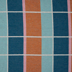 Jacquard Jersey Hamburger Liebe Gleam Suncheck Glitzer Dusty Blau