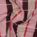 Jacquard Jersey Hamburger Liebe Gleam Suncheck Glitzer Natur