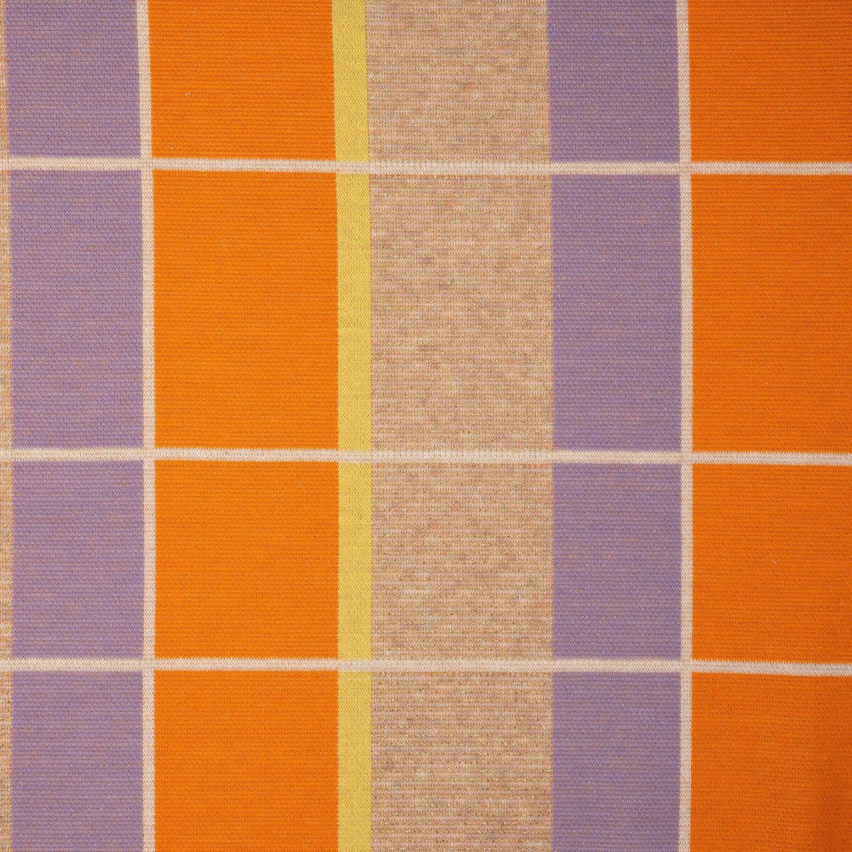 Jacquard Jersey Hamburger Liebe Gleam Suncheck Glitzer Orange