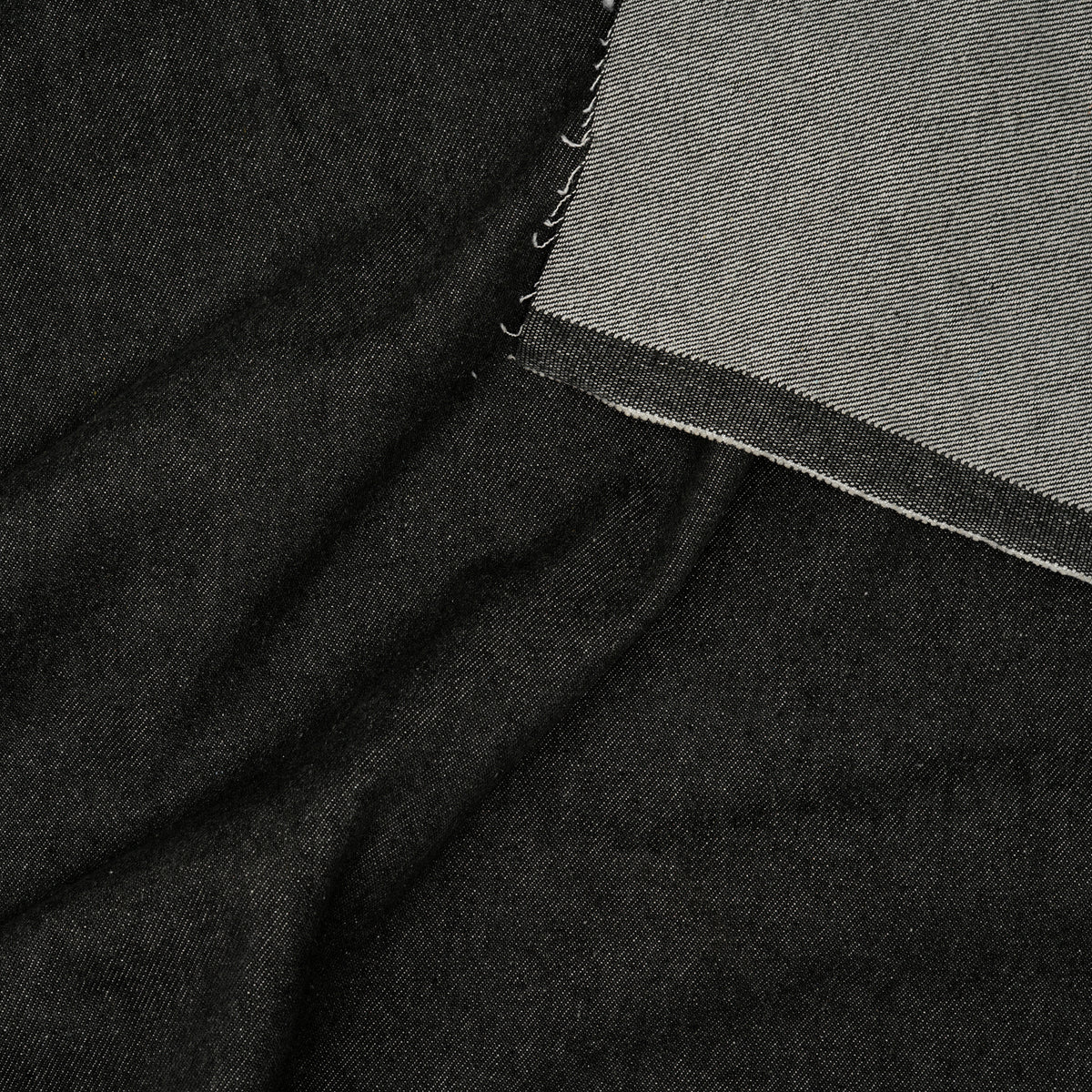 Jeans Stark Gewaschen Anthrazit