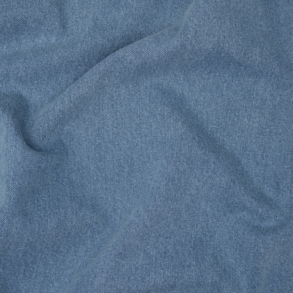 Jeans Stark Gewaschen Mittelblau