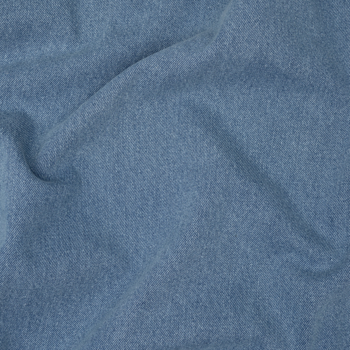 Jeans Stark Gewaschen Mittelblau