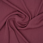 Kreppviskose Leinenmix Beere