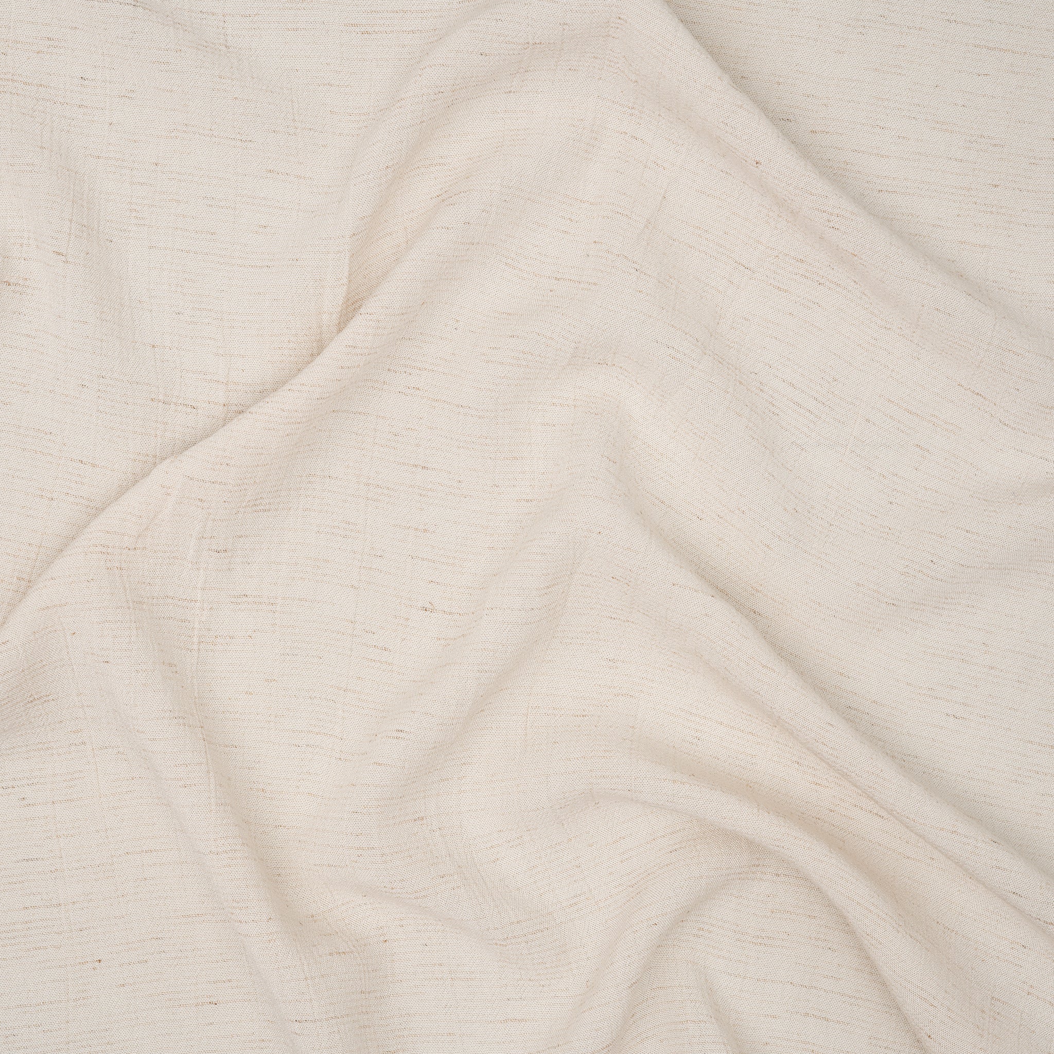 Kreppviskose Leinenmix Natur