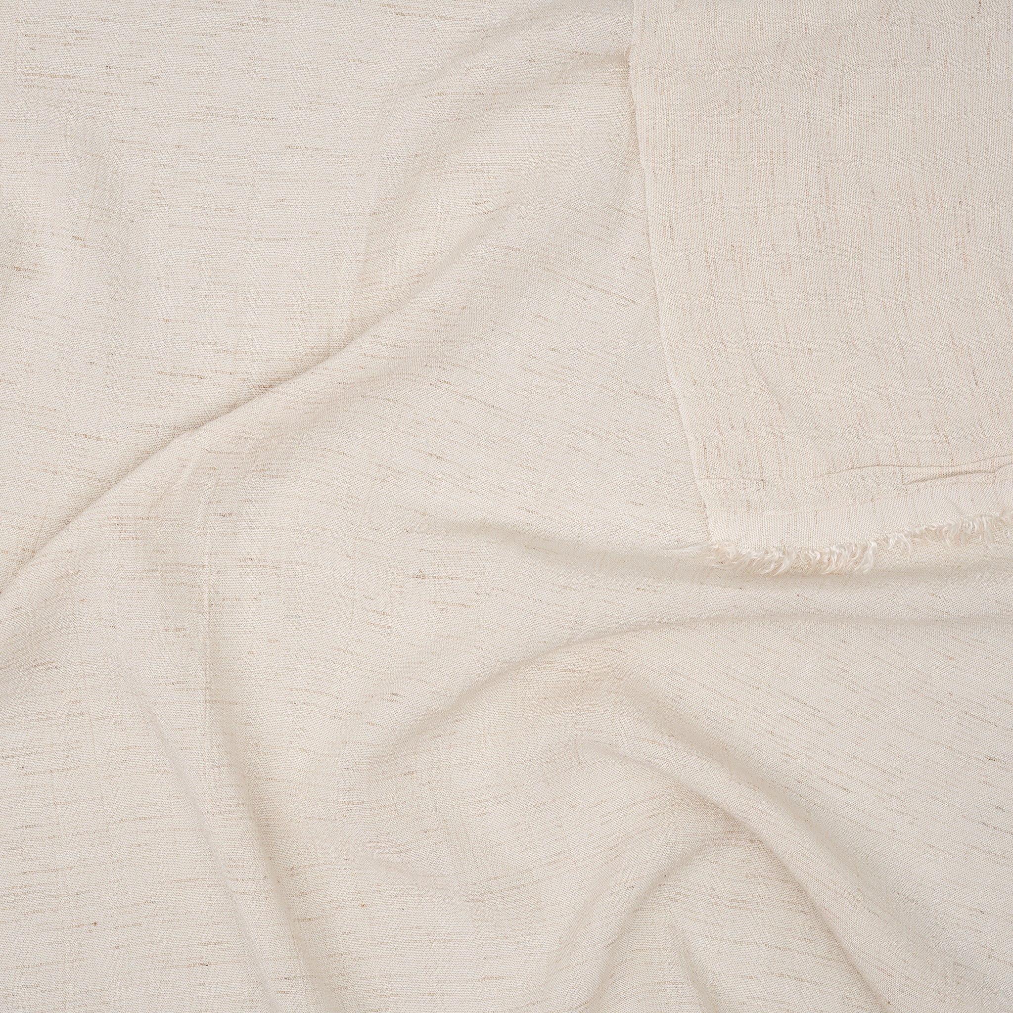 Kreppviskose Leinenmix Natur